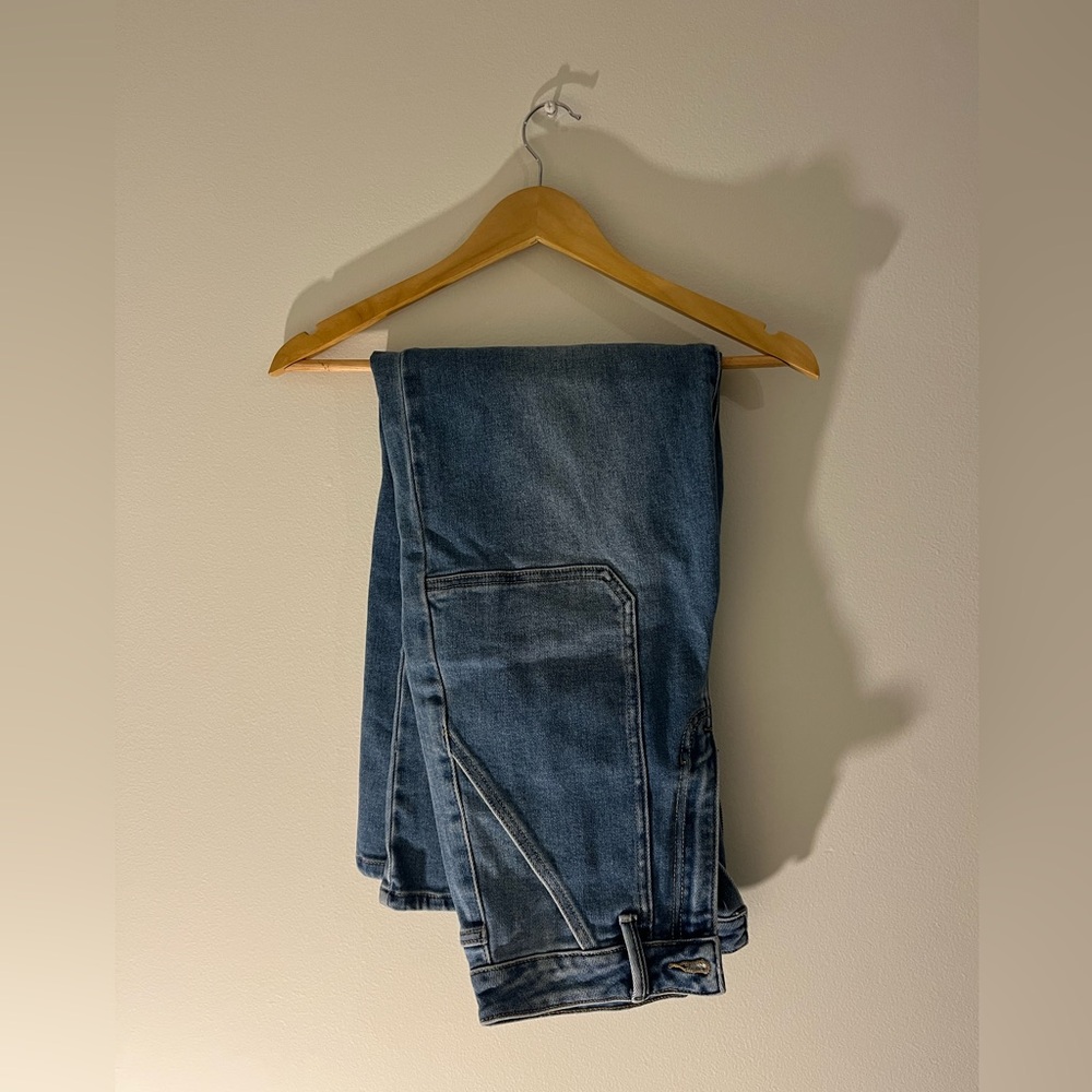 Wide leg dark wash Just USA jeans